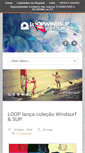 Mobile Screenshot of loopwindsurfing.com